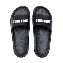 BTS JUNG KOOK star shoes slippers a pair