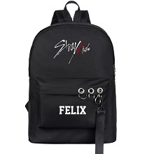 Stray kids FELIX star backpack bag
