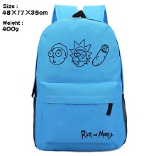 Rick and Morty anime backpack bag