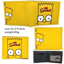 The Simpsons anime silicone wallet