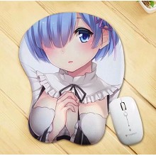 Re:Life in a different world from zero 3D anime silicone mouse pad