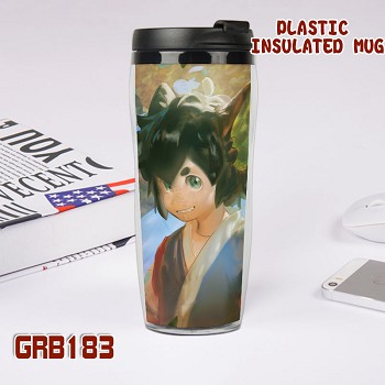 The Legend of LuoXiaohei anime plastic insulated mug cup