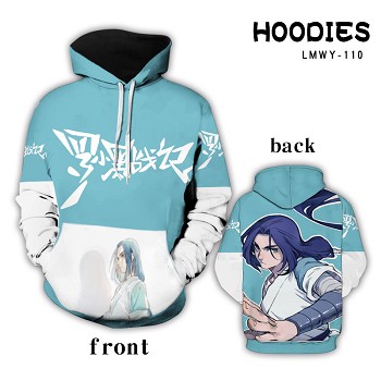 The Legend of LuoXiaohei anime hoodie cloth