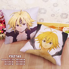 The Seven Deadly Sins anime two-sided pillow