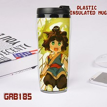 The Legend of LuoXiaohei anime plastic insulated mug cup