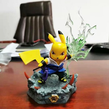 Pikachu cos Naruto Sasuke figure