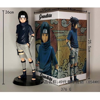 Naruto Uchiha Sasuke anime figure(no box)