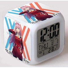 DARLING in the FRANXX anime discolor clock（no battery）