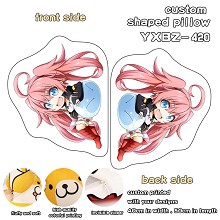 Tensei shitari slime anime custom shaped pillow