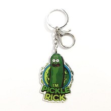 Rick and Morty anime acrylic key chain