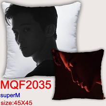  Super M star two-sided pillow 