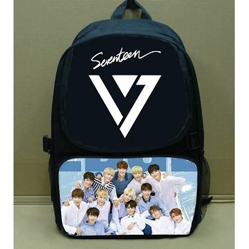 Seventeen star backpack bag