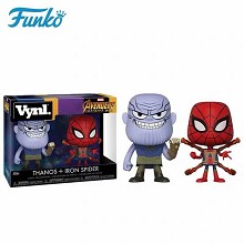 Thanos and Spider Man figures a set