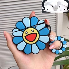 Sun flower anime Airpods 1/2 shockproof silicone cover protective cases