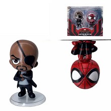 Spider Man figure and Fury a set COSB632