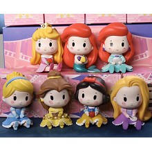 Alice in Wonderland princess figures set(7pcs a set)