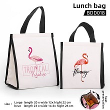 Phoenicopteridae lunch bag