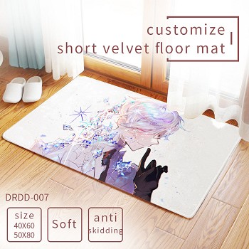 Land of the Lustrous anime customize short velvet floor mat