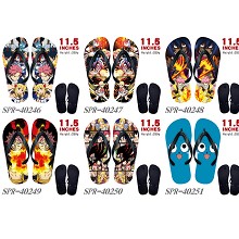 Fairy Tail anime flip flops shoes slippers a pair