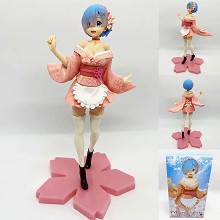 Re:Life in a different world from zero sakura rem anime figure