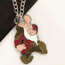 Snow White and the Seven Dwarfs anime necklace