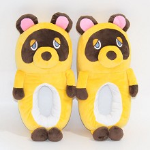 Animal Crossing game plush shoes slippers a pair 300MM