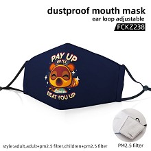 Animal Crossing game dustproof mouth mask trendy m...