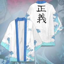 One piece anime kimono cloak mantle hoodie