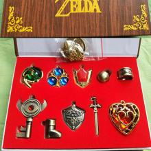 The Legend of Zelda anime key chains set(10pcs a set)