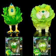 Vegetables fairy dog chicken anime figure