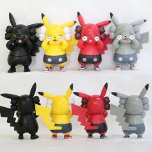 Kawas Pikachu anime figures set(4pcs a set)(OPP ba...