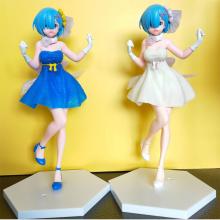Re:Life in a different world from zero rem ram anime figure(OPP bag)