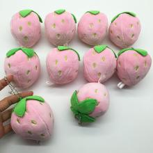 4inches Strawberry anime plush dolls set(10pcs a set)