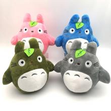 6.4inches Totoro anime plush dolls set(mix 4pcs a set)