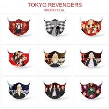 Tokyo Revengers anime trendy mask printed wash mask
