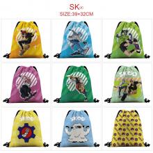 SK8 the Infinity anime nylon drawstring backpack bag