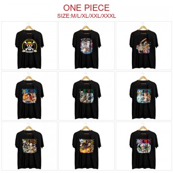 One Piece short sleeve cotton t-shirt