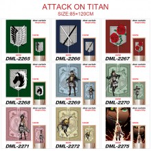 Attack on Titan anime door curtains portiere 85x120CM