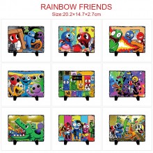 Rainbow Friends game photo frame slate painting stone print