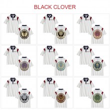 Black Clover anime short sleeve cotton t-shirt t shirts