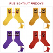 Five Nights at Freddy's anime cotton socks(price for 5pairs)