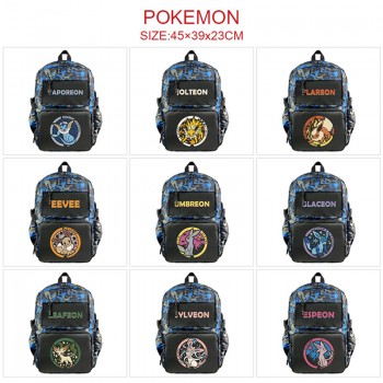 Pokemon anime nylon backpack bag