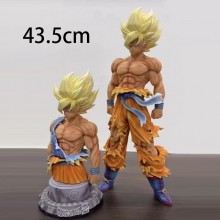 Dragon Ball Super Saiyan Son Goku anime figure 43.5CM