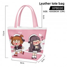 Card Captor Sakura anime waterproof leather tote bag handbag