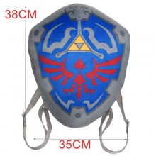 The Legend of Zelda Hylian Shield game plush backpack bag
