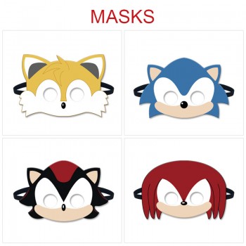 Sonic the Hedgehog cosplay felt masks