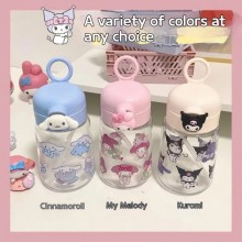 Sanrio Kuromi My Melody Cinnamoroll water bottle plastic cup 400ml