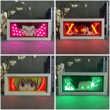 Hunter x Hunter anime 3D LED light box RGB remote control lamp