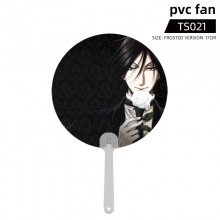Kuroshitsuji Black Butler anime PVC fan circular fan