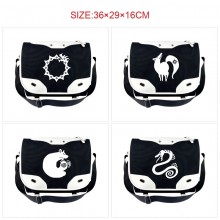 The Seven Deadly Sins anime waterproof nylon satchel shoulder bag